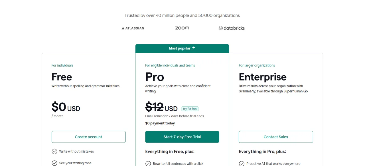 Grammarly ekran görüntüsü