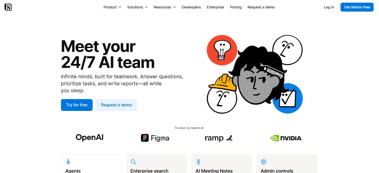 Notion AI ekran görüntüsü